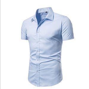 NWT LOCALMODE Large Mens Regular Fit Button Down Short Sleeve Shirt